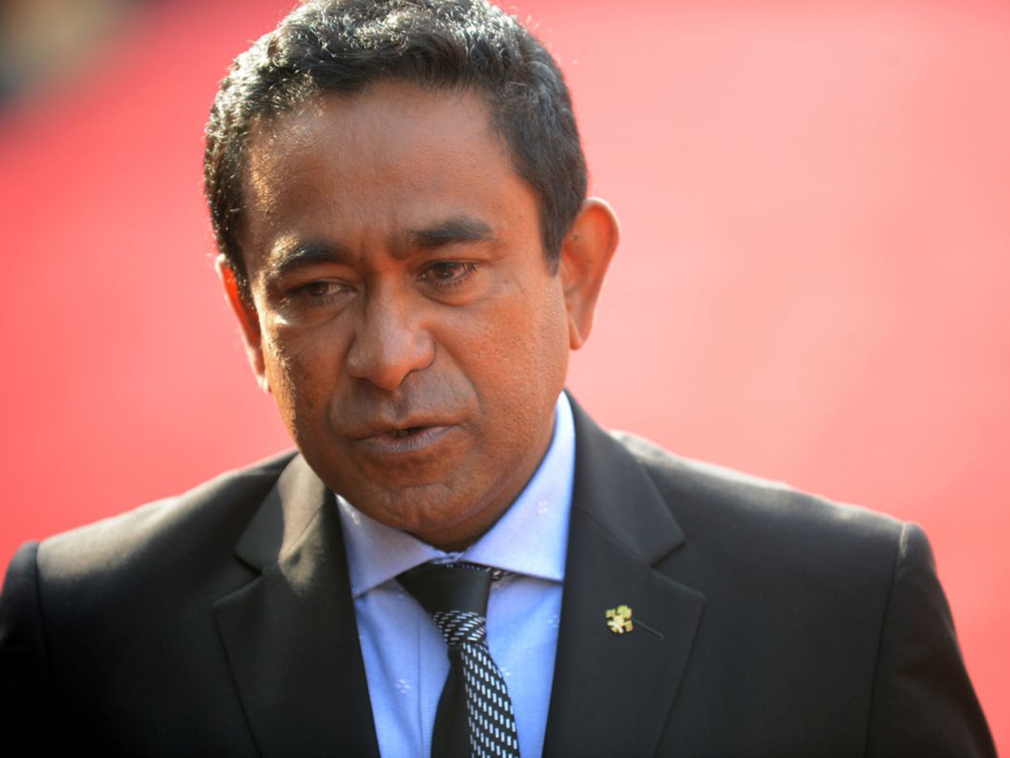 File photo of former president of Maldives Abdulla Yameen