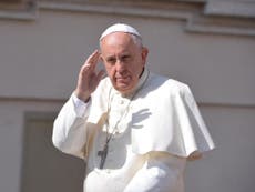Pope calls for end to climate change