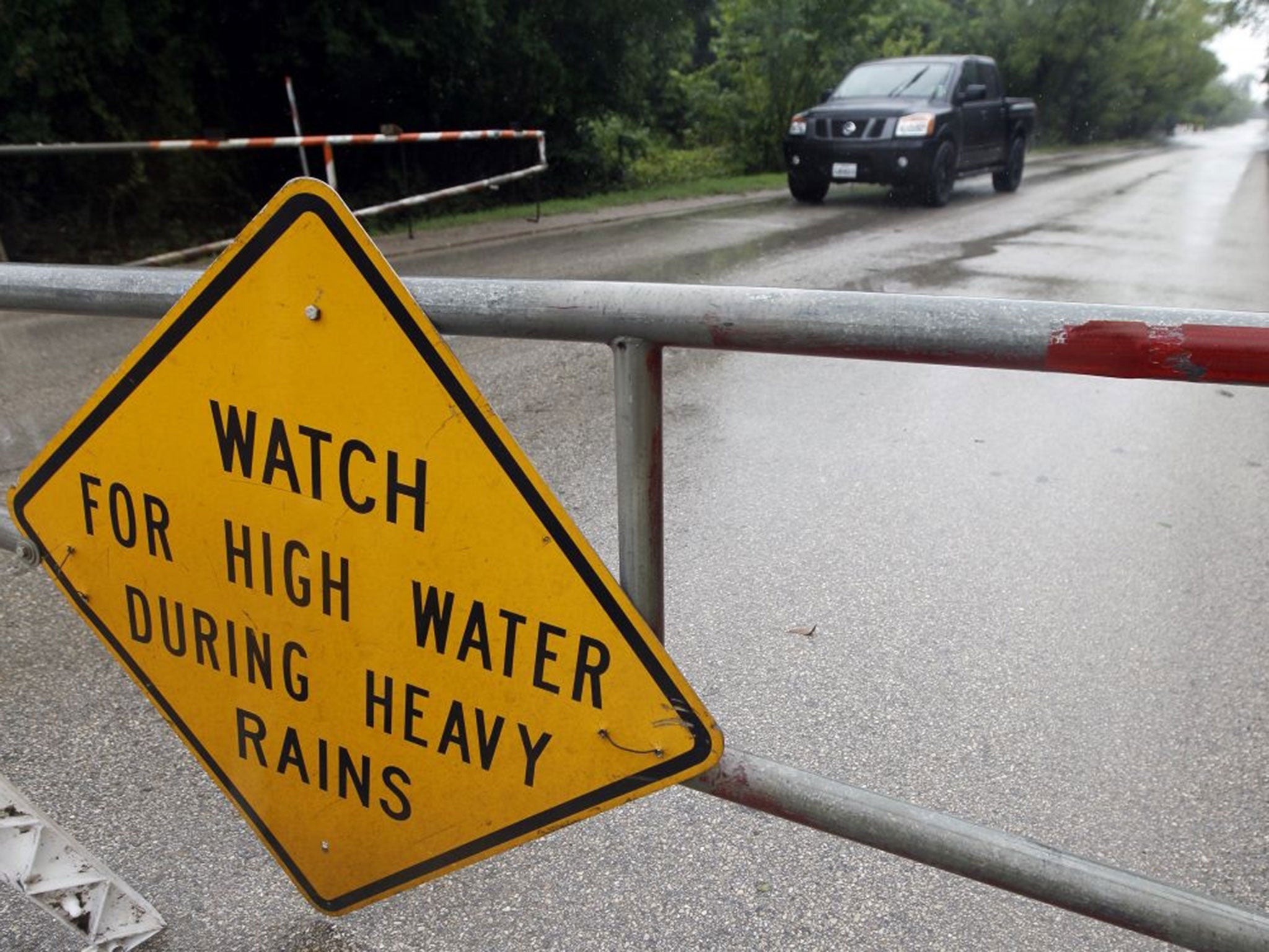 Three teenagers were rescued in high waters as Tropical Storm Bill hits the US