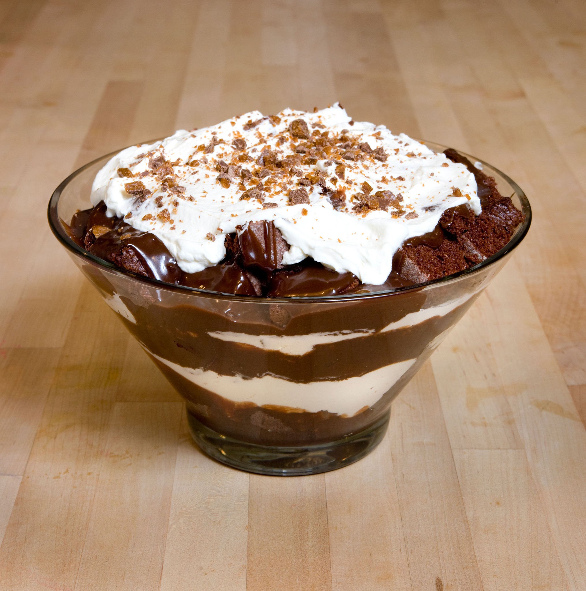 Melanie Hill's chocolate toffee trifle