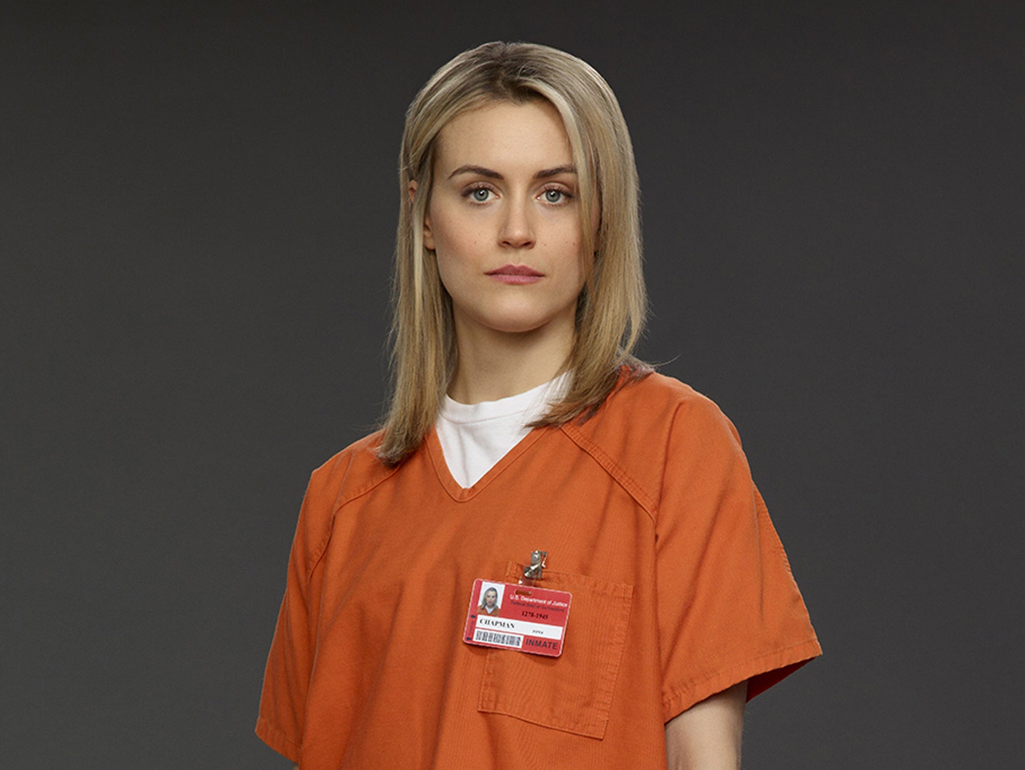 Taylor Schilling as Piper in “Orange is the New Black”