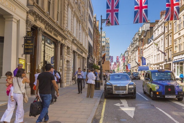 London's Mayfair area looks set to be popular with international students keen to rent expensive properties