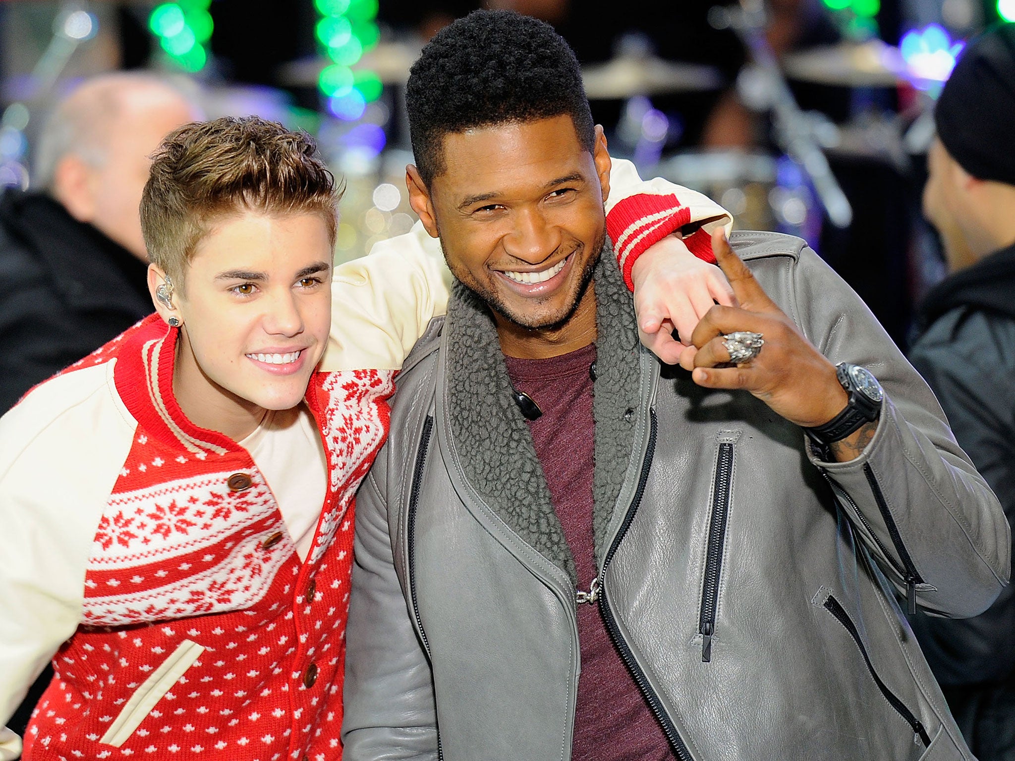 Usher is credited with 'discovering' Justin Bieber