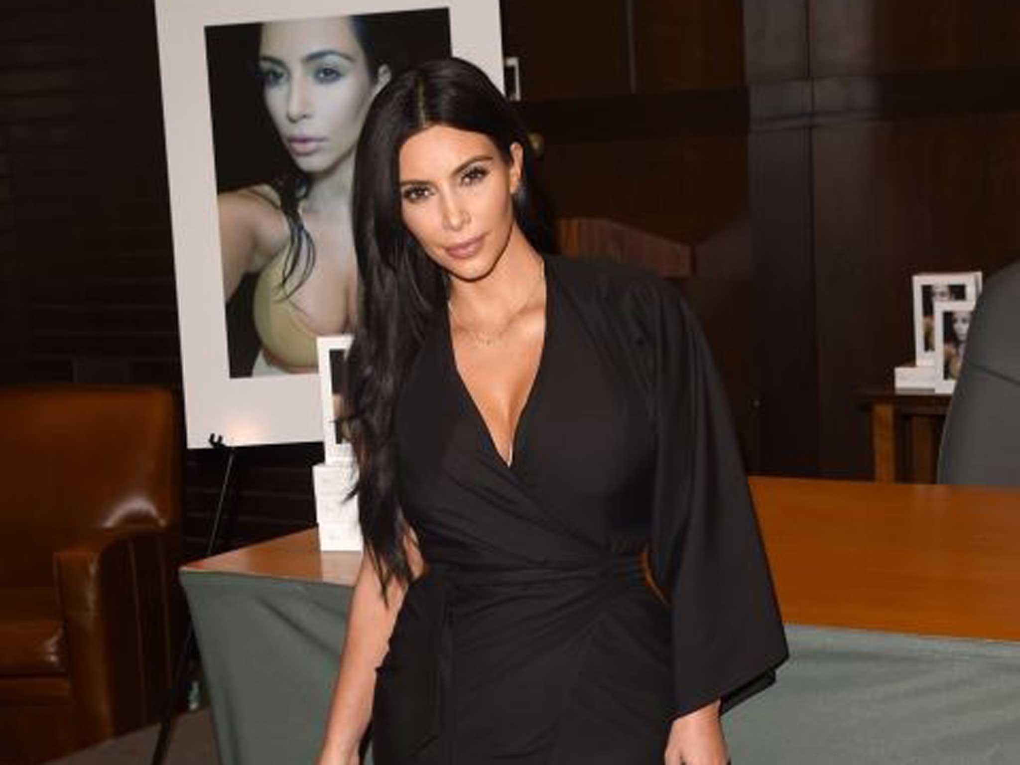 Kim Kardashian has recently 'written' a book about her life in selfies