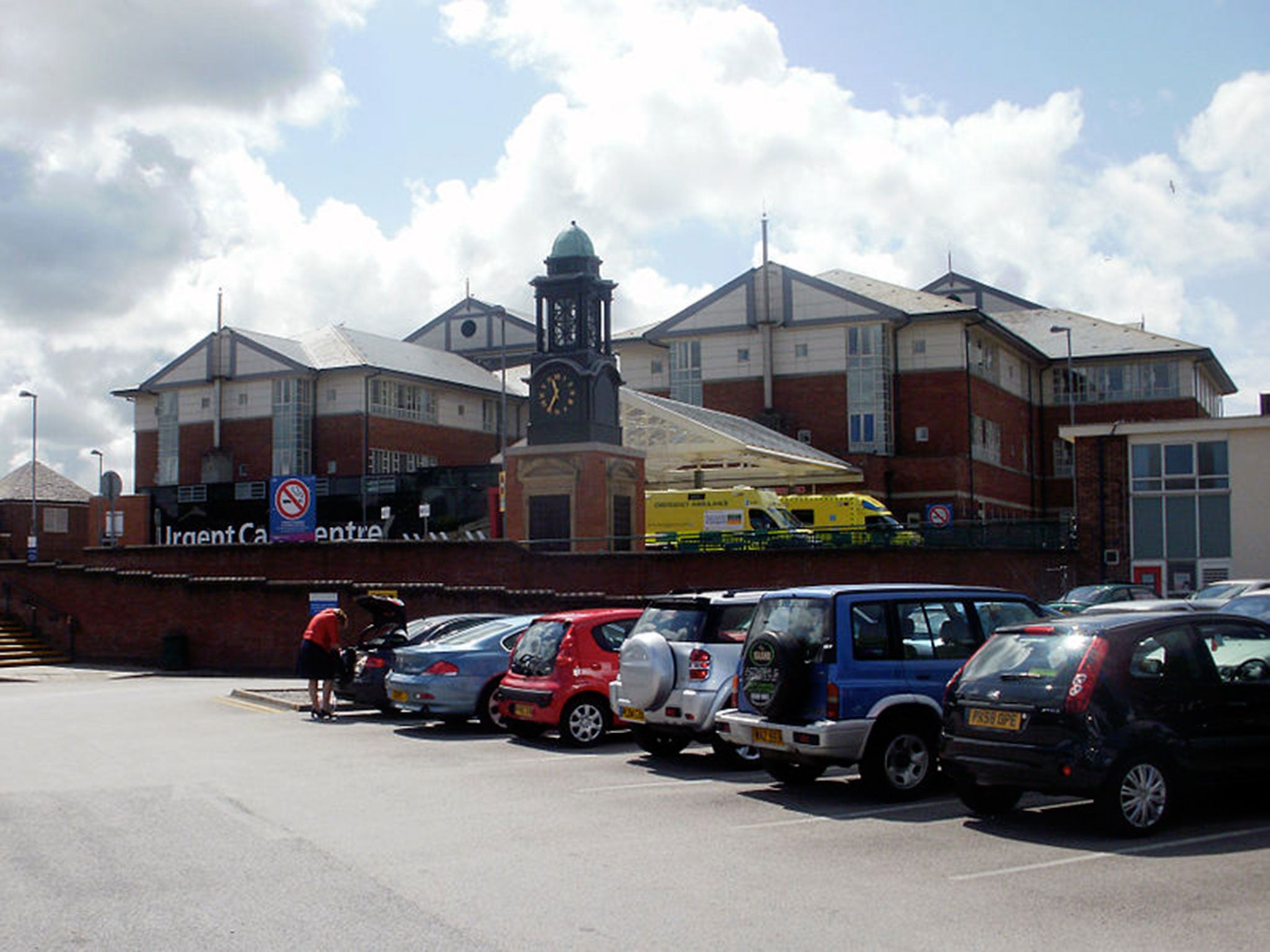 Blackpool Victoria Hospital, where the victim died