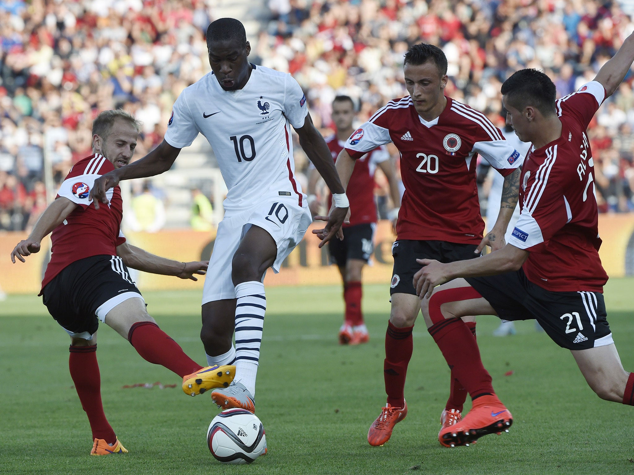 France and Monaco midfielder Geoffrey Kondogbia