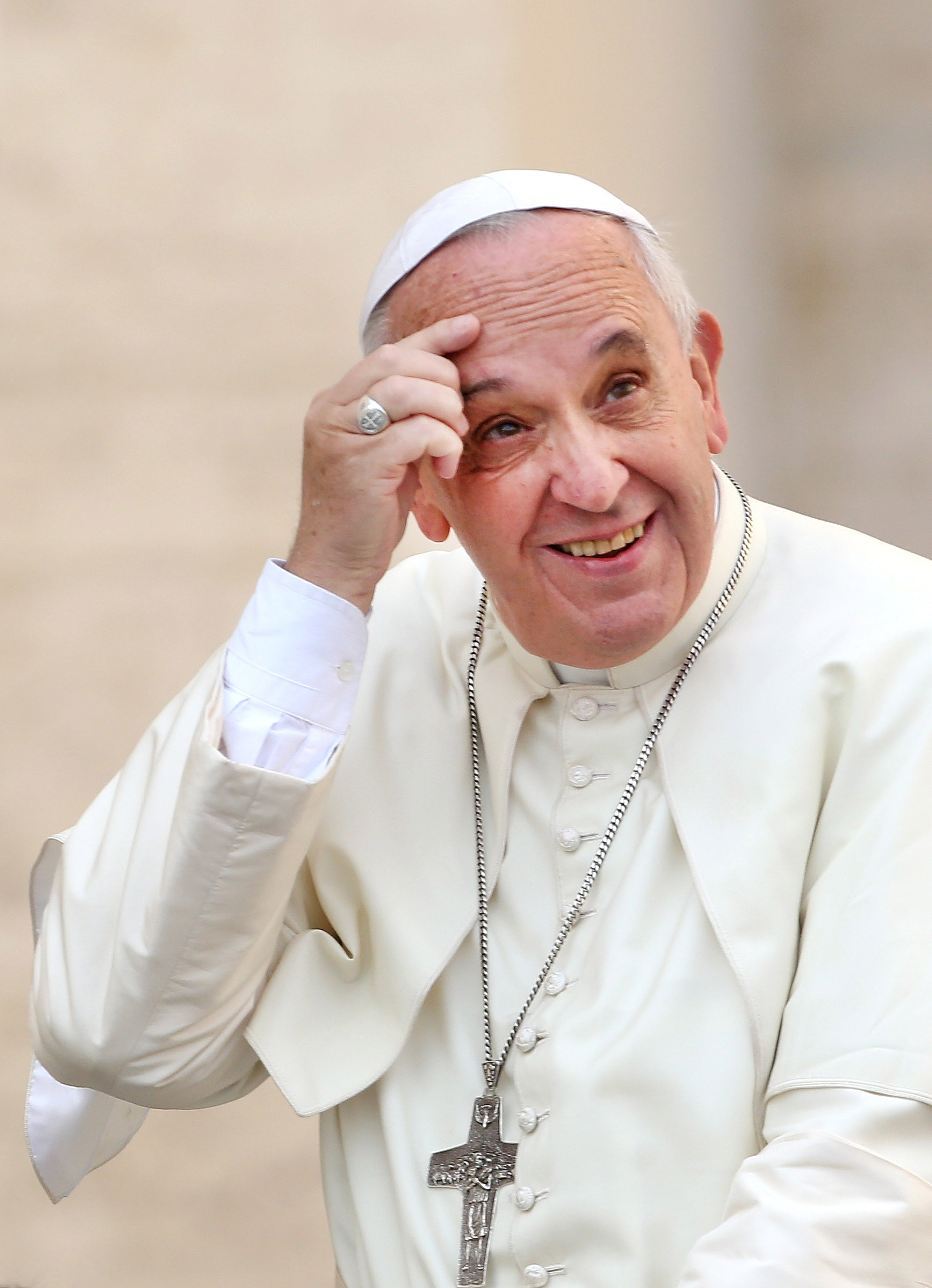 The Pope found himself at the centre of a raging climate change debate