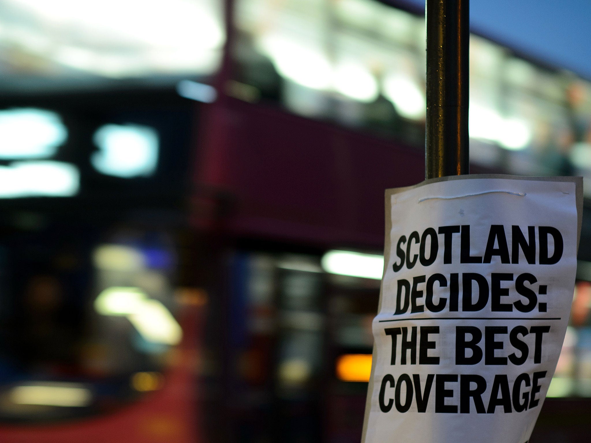 During 2014’s Scottish referendum, local media was able to capitalise on its access to the debate