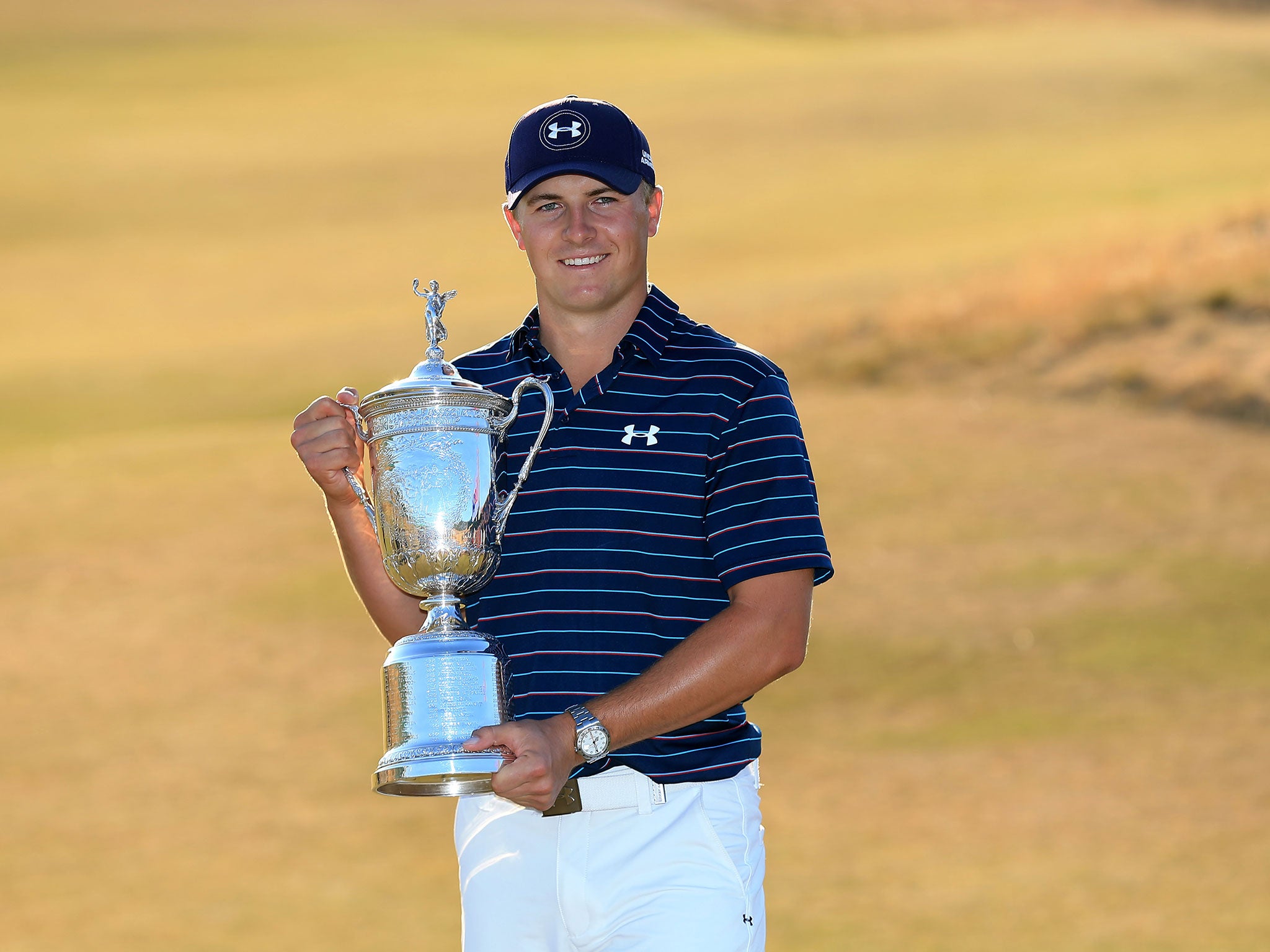 Jordan Spieth has won the 115th US Open at Chambers Bay