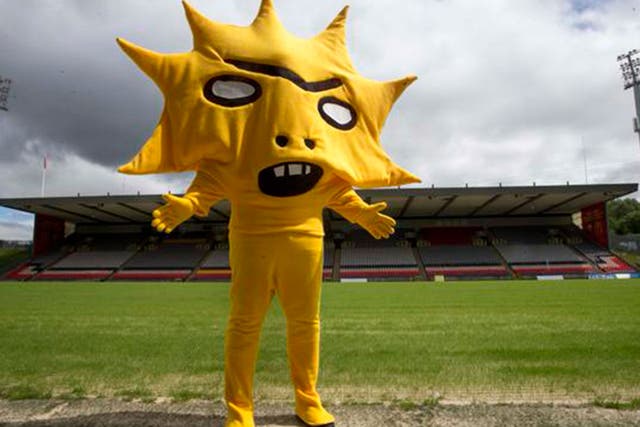 Partick Thistle's new mascot 'Kingsley'