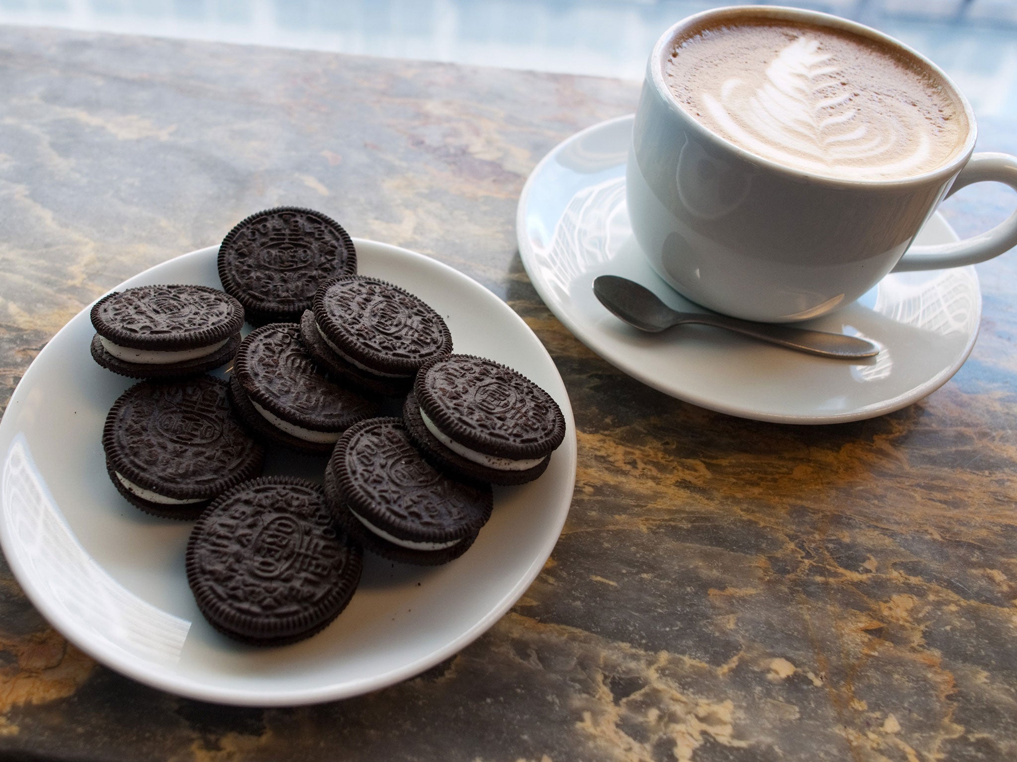 An incident involving a biscuit being thrown at a man was classed as ABH but Norfolk Police