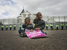 Children fleeing warzones being locked up at detention centre