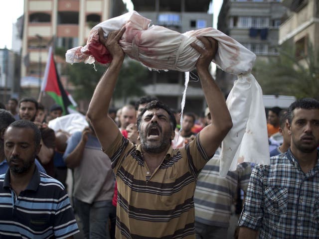 The UN report determined that the clear majority of the 2,251 Palestinians killed were civilians, 551 of them children