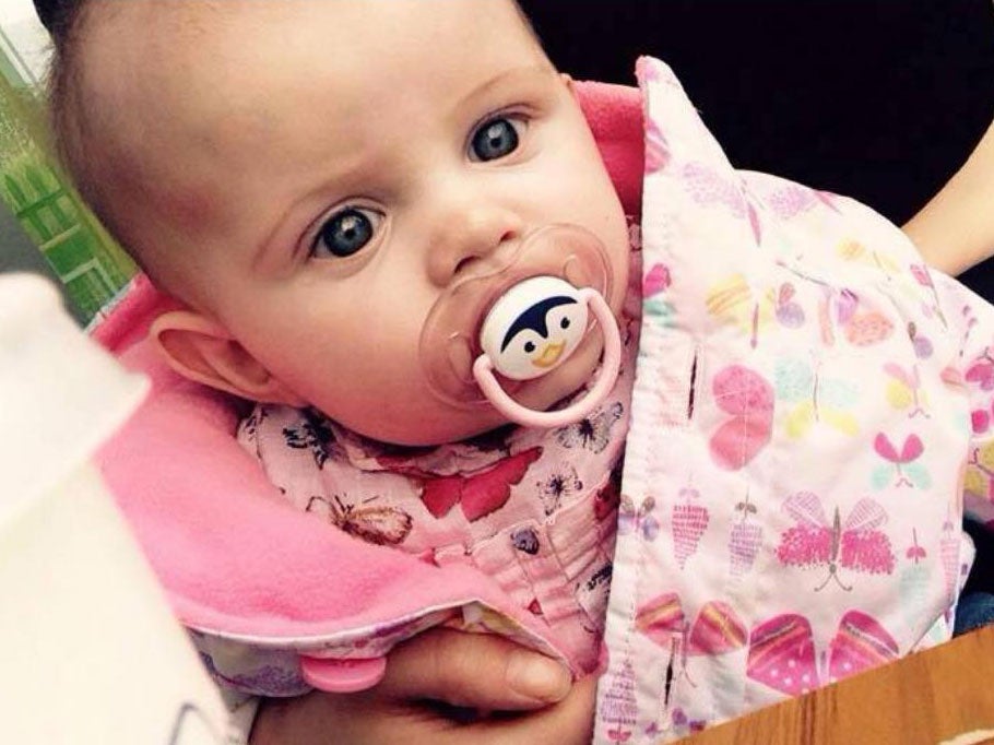 Six-and-a-half-month-old Ruby-Grace Gaunt died in the flat fire