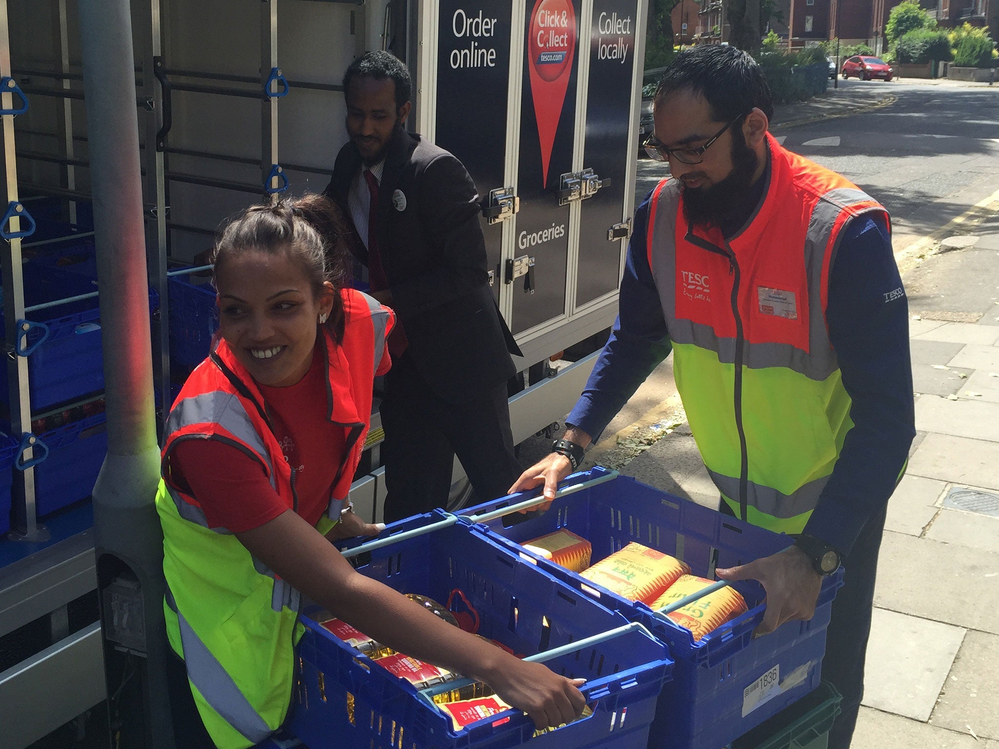 Tesco.com will deliver over £10,000 worth of food to 12 mosques across London to help feed those in need