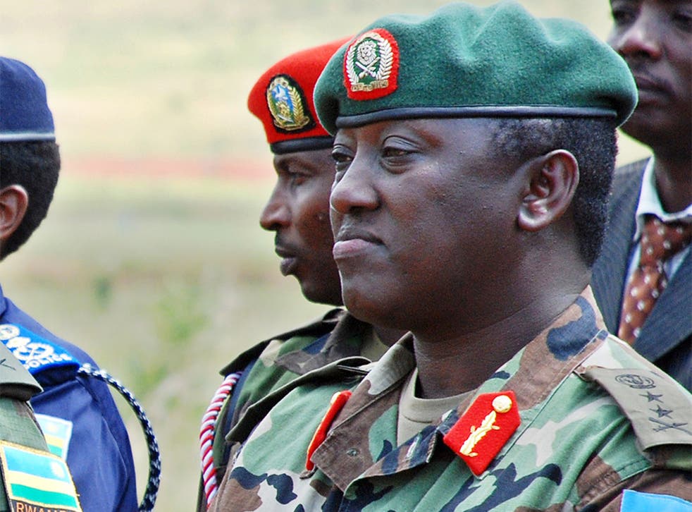 General Karenzi Karake is the head of Rwanda’s intelligence service