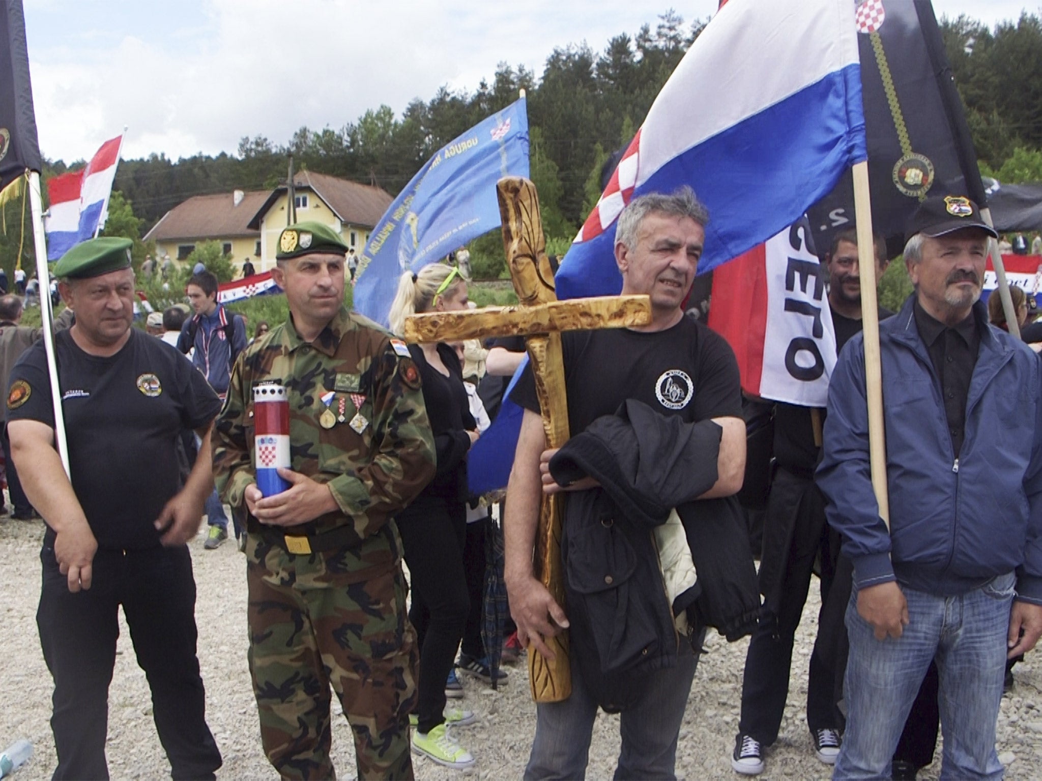 A memorial to the Bleiburg massacre attracted 40,000 people last month