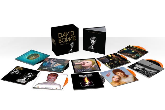 David Bowie's Five Years 1969-1973 comes in CD, vinyl and digital format