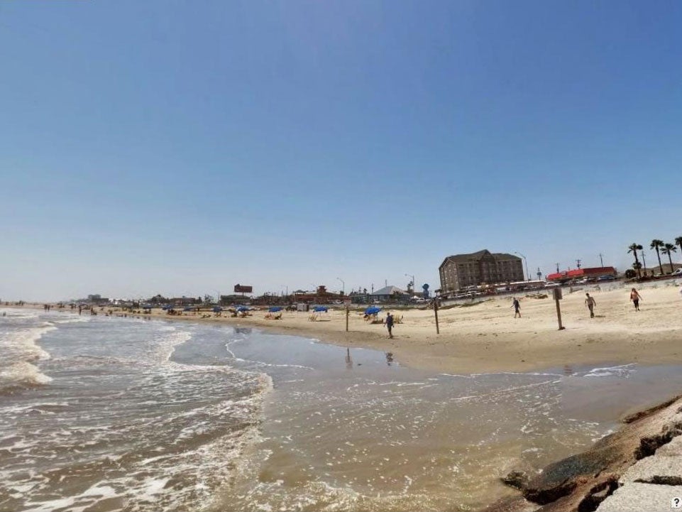 People have been warned not to swim at some beaches in Galveston