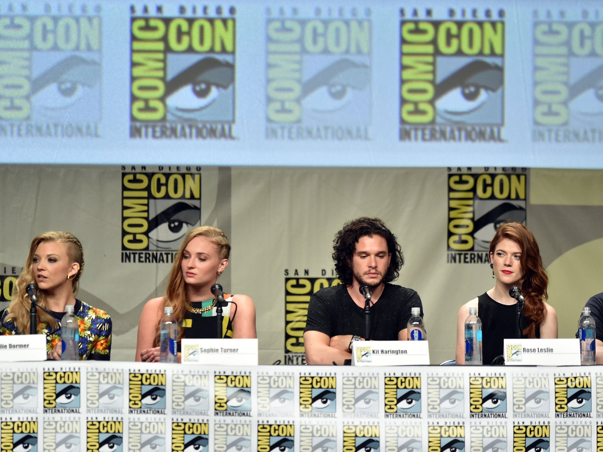 Kit Harington attended last year's Game of Thrones Comic Con panel but is not down to appear this year