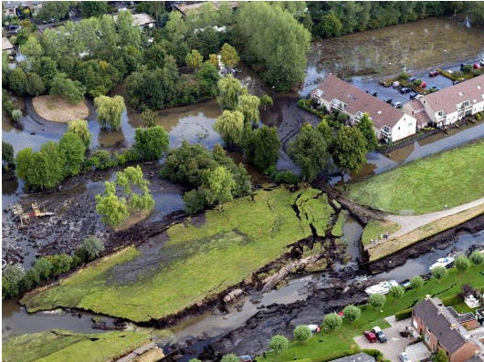 The Netherlands, with its flat terrain, is especially perceptible to flooding