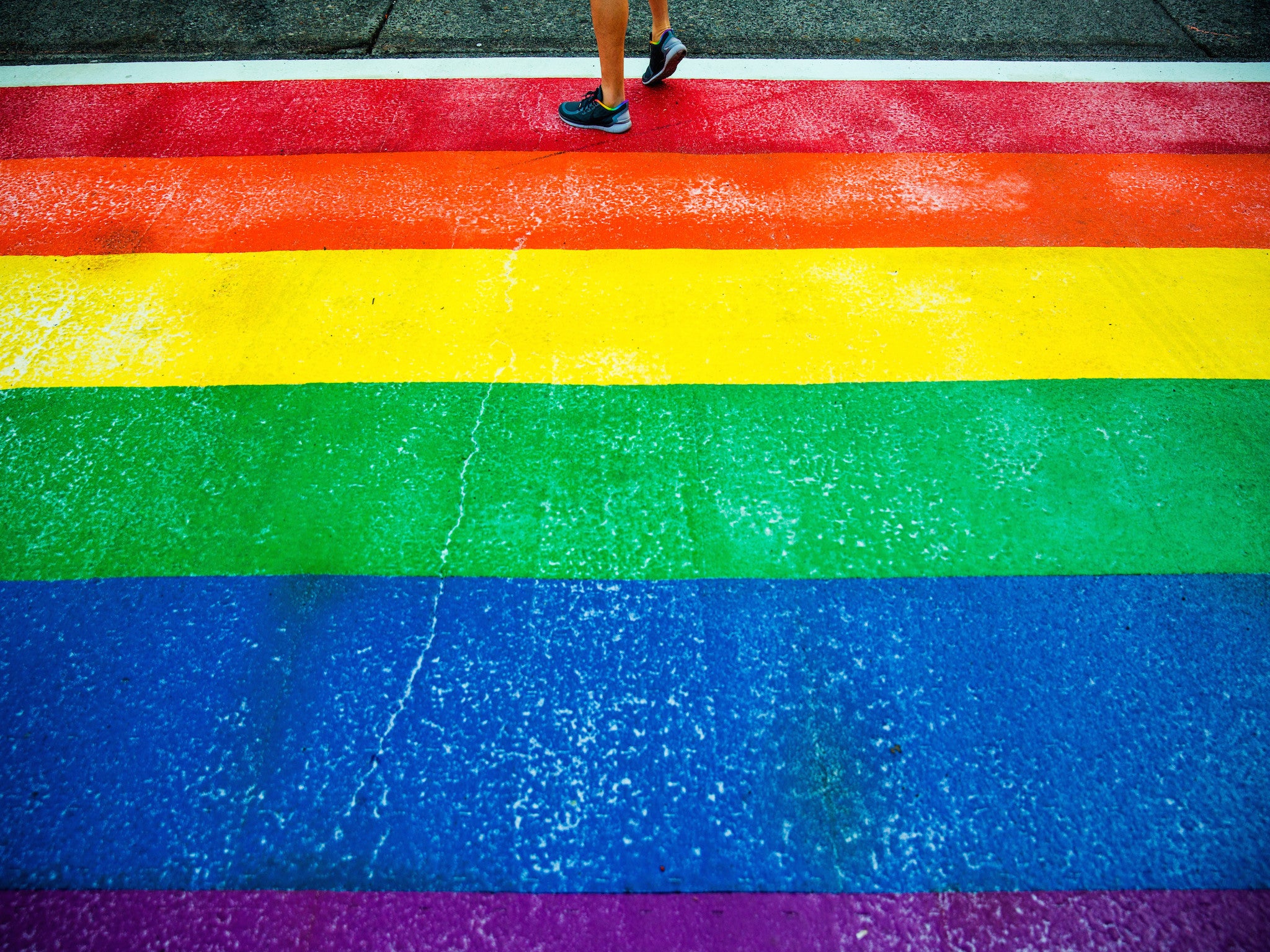 gay pride symbol green or red facebook