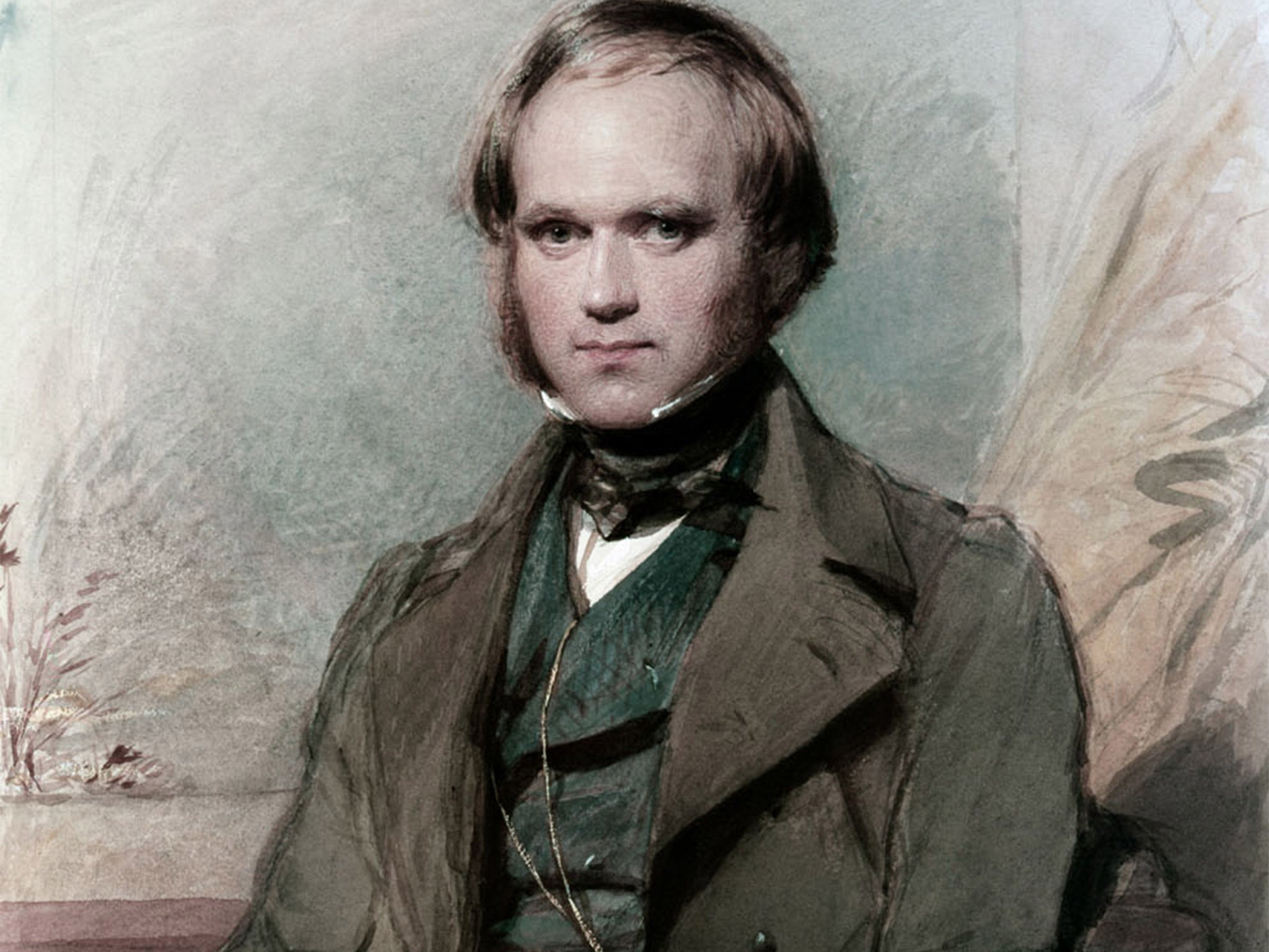 The young sea-faring Charles Darwin – seen here in an 1809 portrait – is to be portrayed as an Indiana Jones-style adventurer