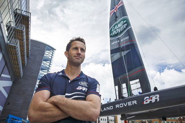 Sir Ben Ainslie said it would ‘be the pinnacle’ of his career to win the America’s Cup for Britain
