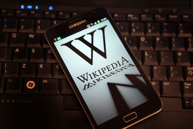 Wikipedia records all changes made to its pages