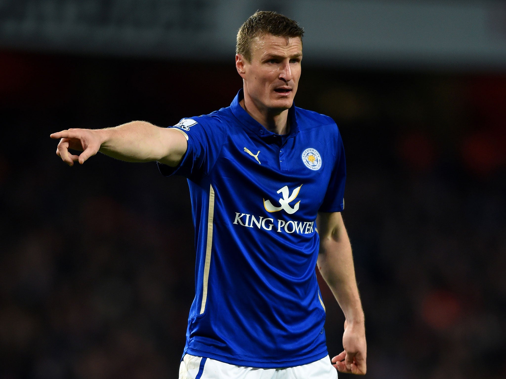 Robert Huth was on loan at Leicester last season