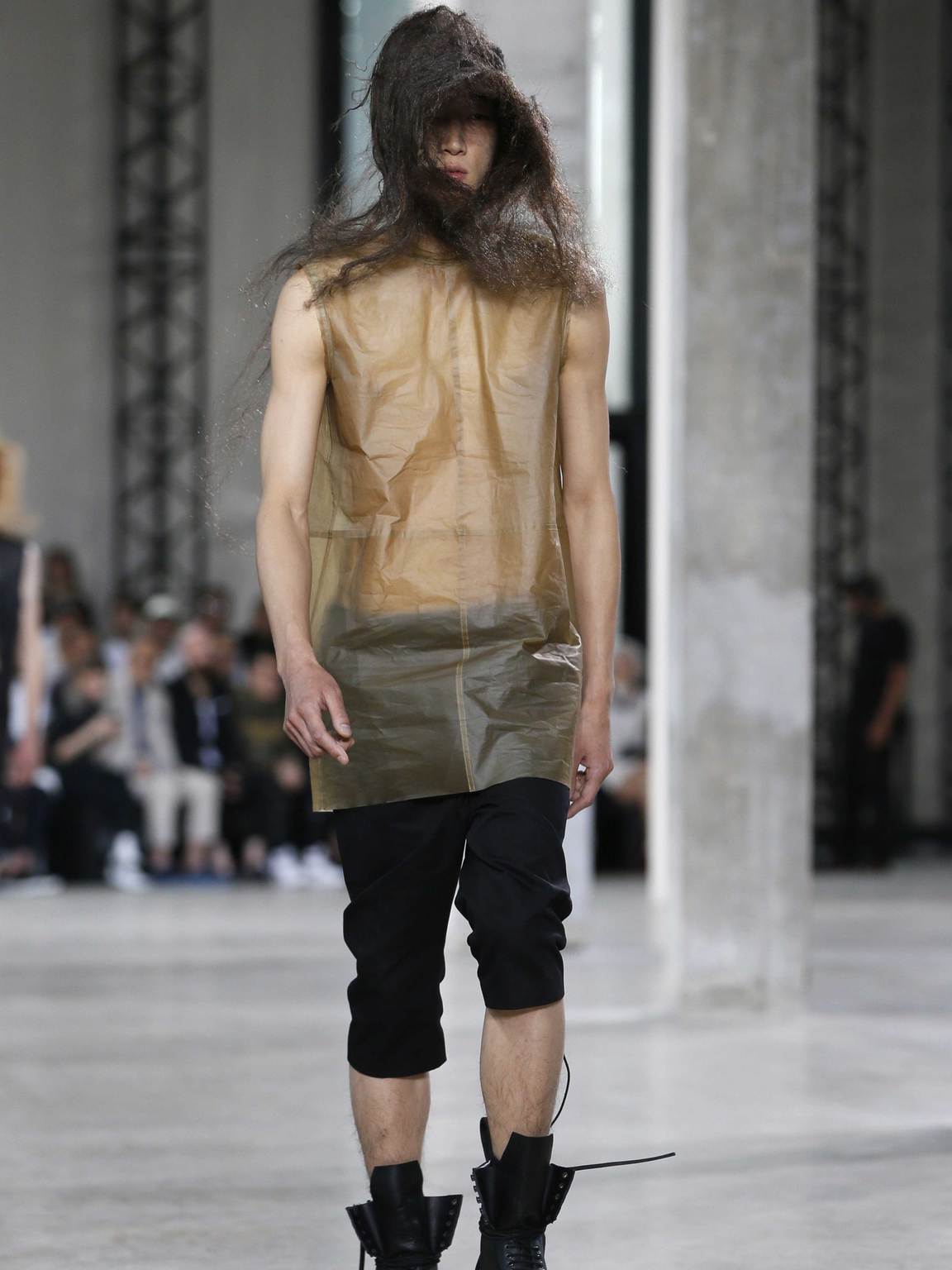 A look from the Rick Owens spring/summer 2016 show