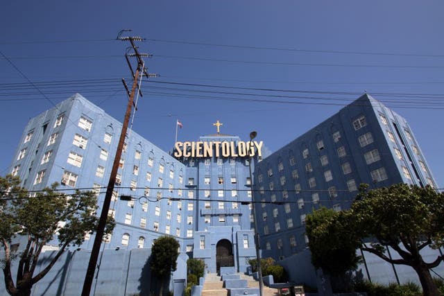 Buying  a stairway to Hubbard: the Scientology centre in Los Angeles