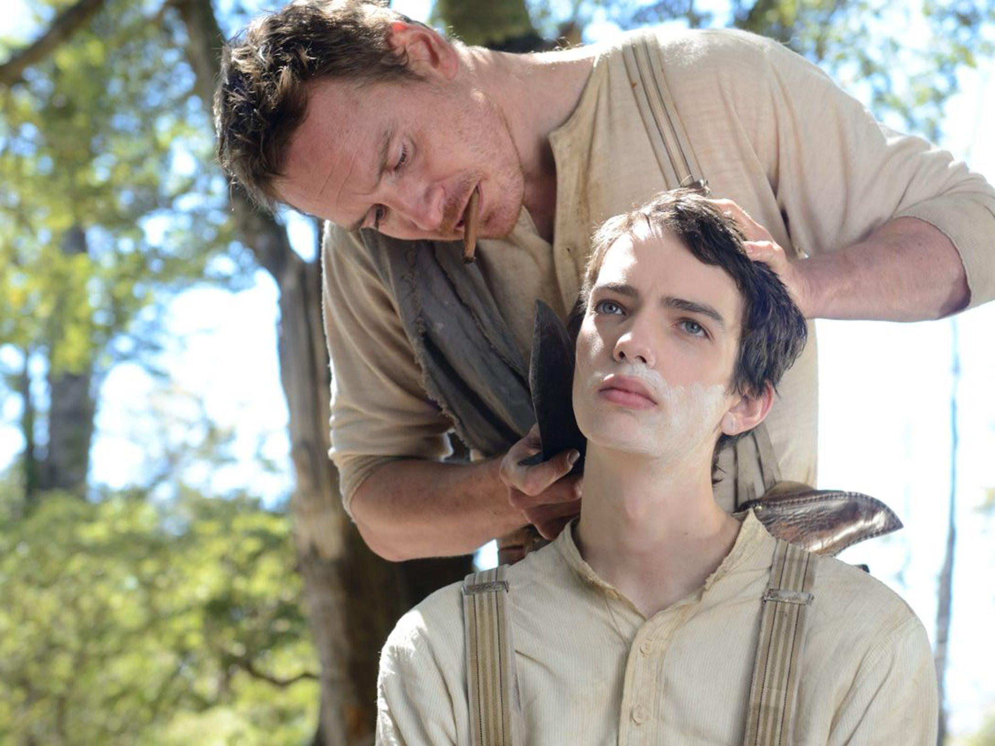In safe hands: Michael Fassbender and Kodi Smit-McPhee in John Maclean’s beautifully paced ‘Slow West’