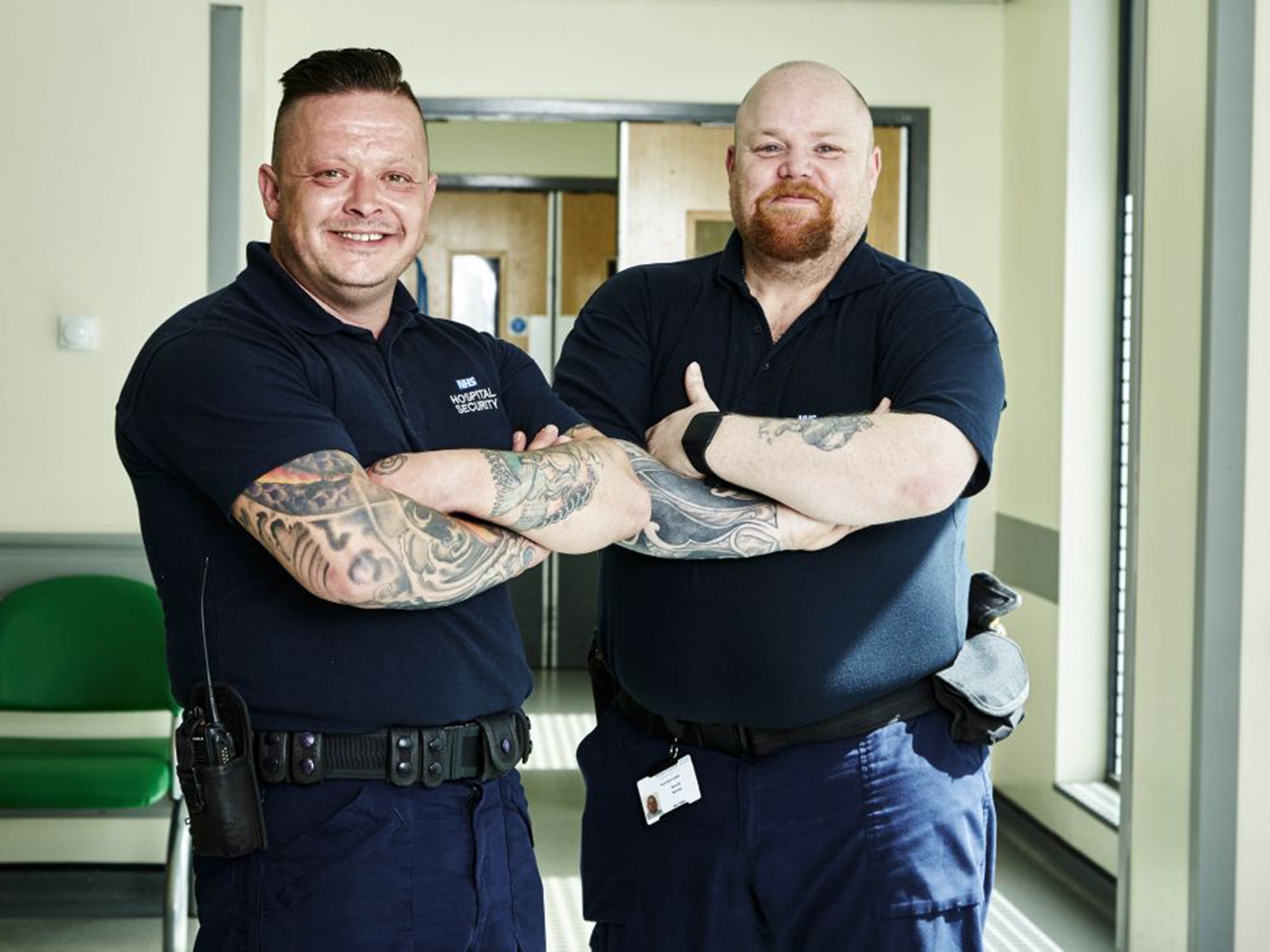 Double dose: ‘Superhospital’ security officers Scott and Malcolm