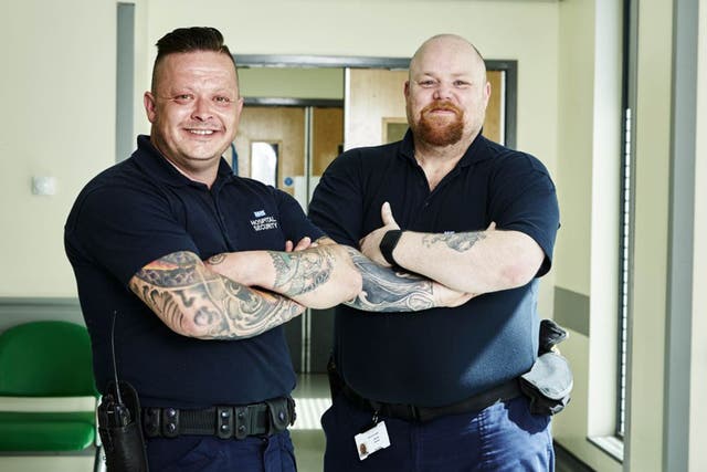 Double dose: ‘Superhospital’ security officers Scott and Malcolm