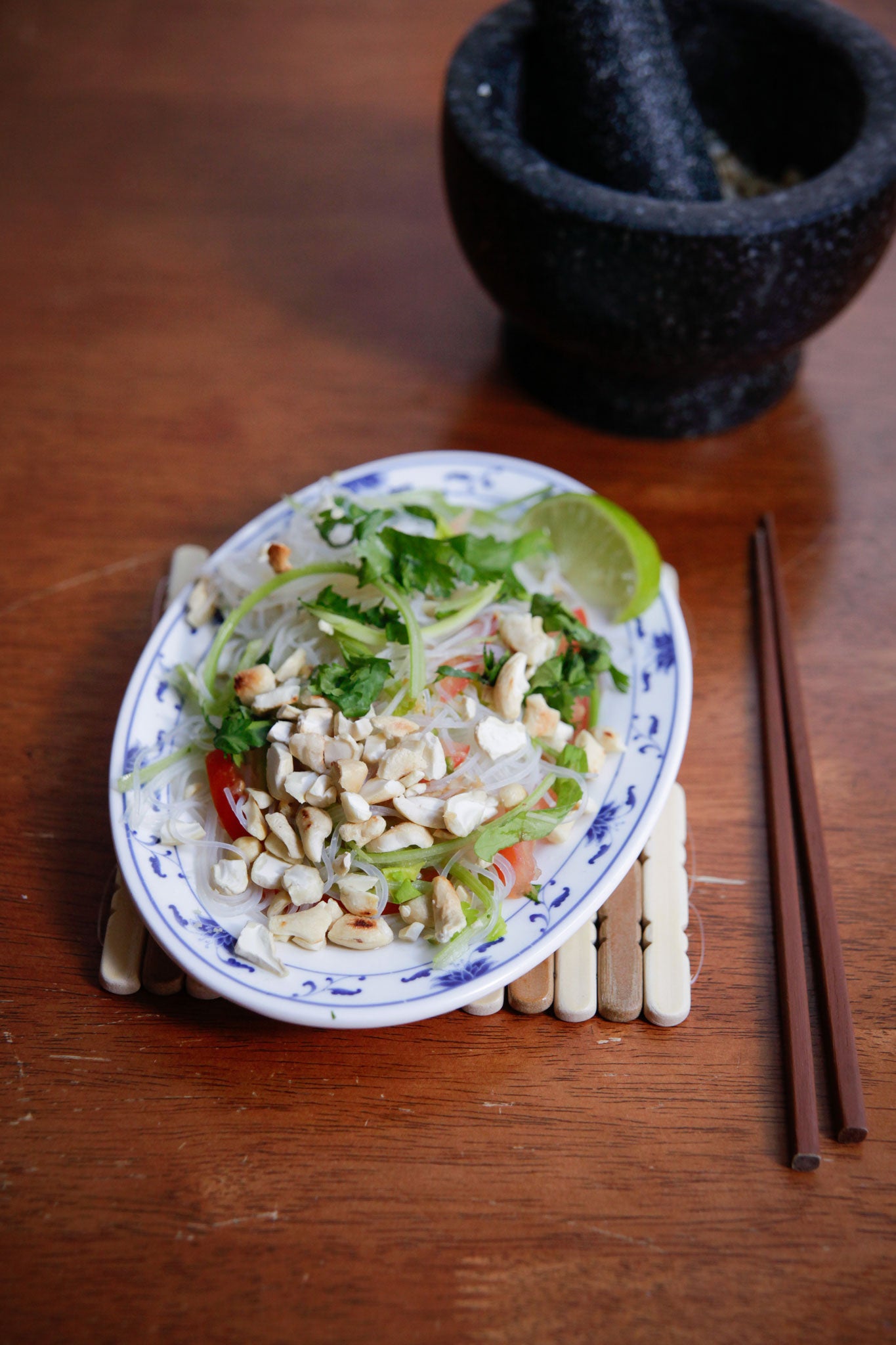 Lizzie's Thai noodle salad