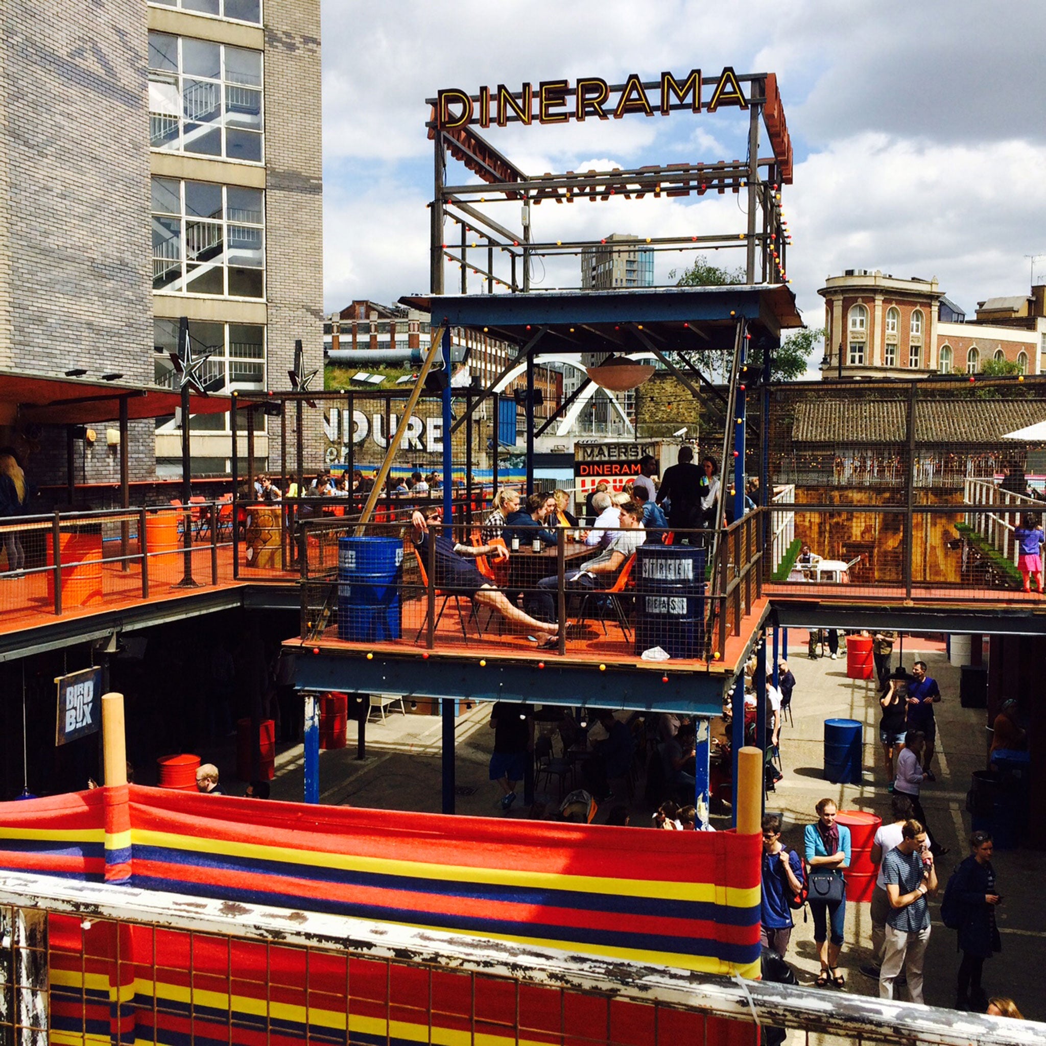 Dinerama is home to a properly structured and supported al-fresco food extravaganza