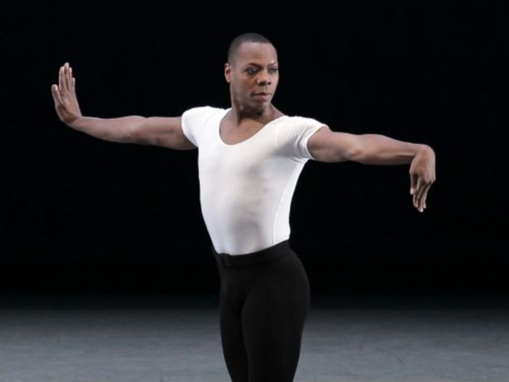 Evans in 2010, when he retired to become ballet master with the NYCB