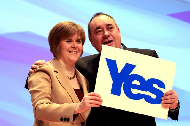 'Alex Salmond, the former SNP leader, has suggested that a second referendum would be held within two years of a Brexit vote and that Scots would vote Yes'