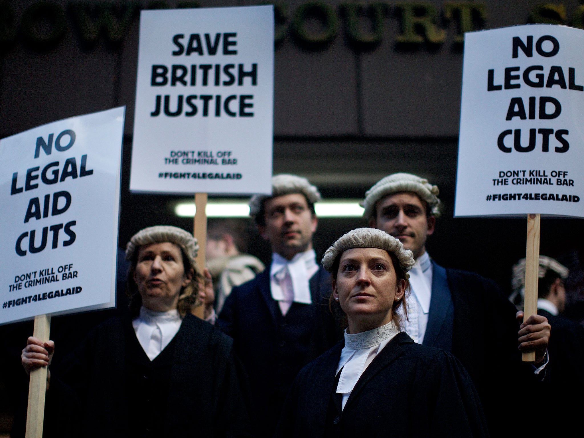 Barristers and solicitors in cities around the country have arranged meetings in the next 48 hours to discuss what amounts to an unprecedented grassroots revolt