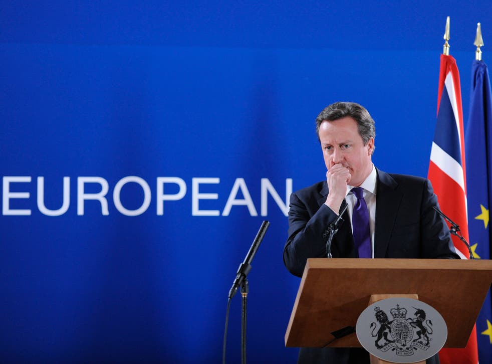 David Cameron has promised an in/out referendum by 2017, though it could be held in October next year