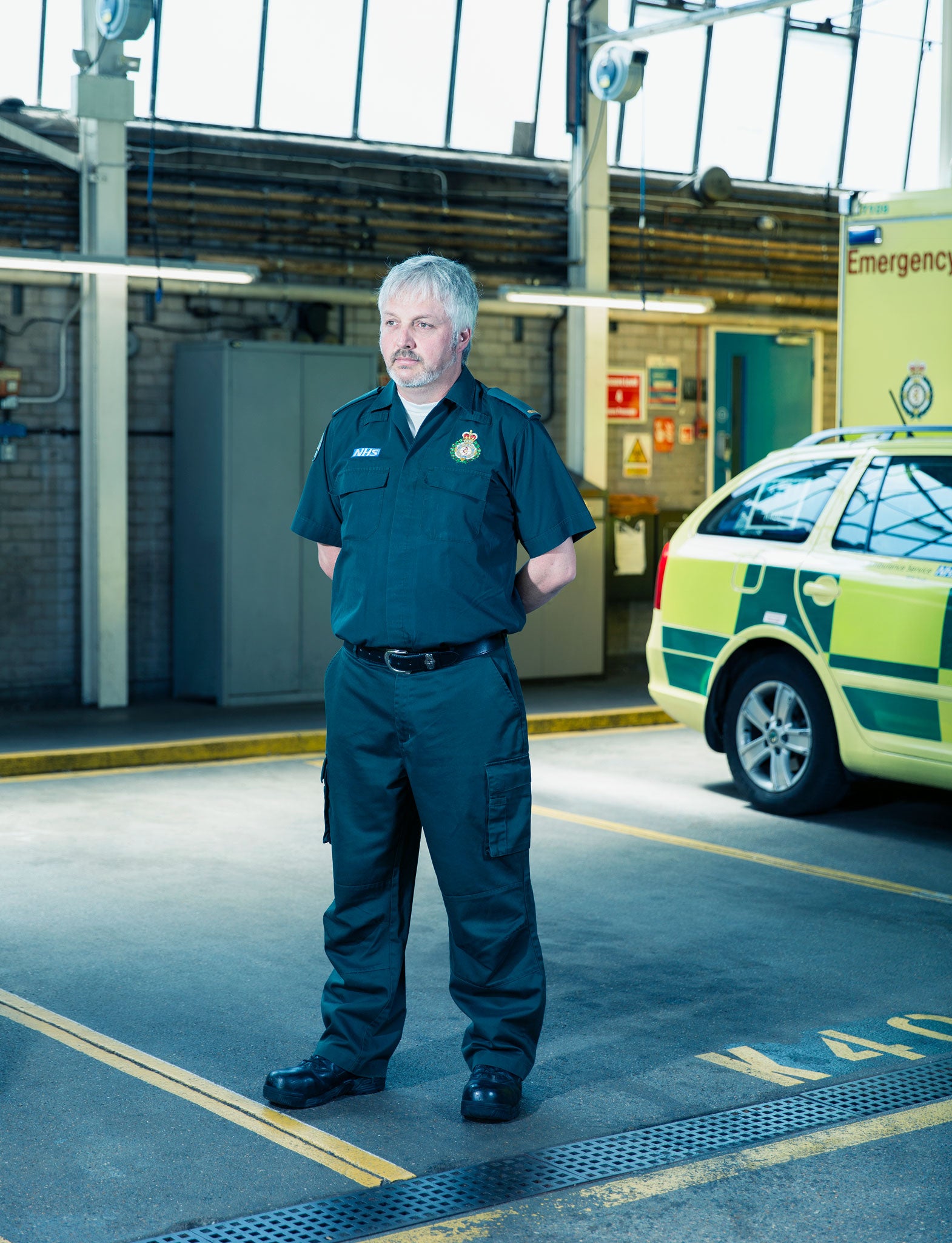 Craig Cassidy was one of the first paramedics on the train at Aldgate and he was the last off: 'When I get out, a colleague tells me I've been down there for an hour. It felt like 20 minutes'