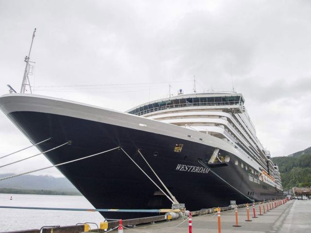 The Holland America Line cruise ship the tourists were on had not left dock by yesterday night