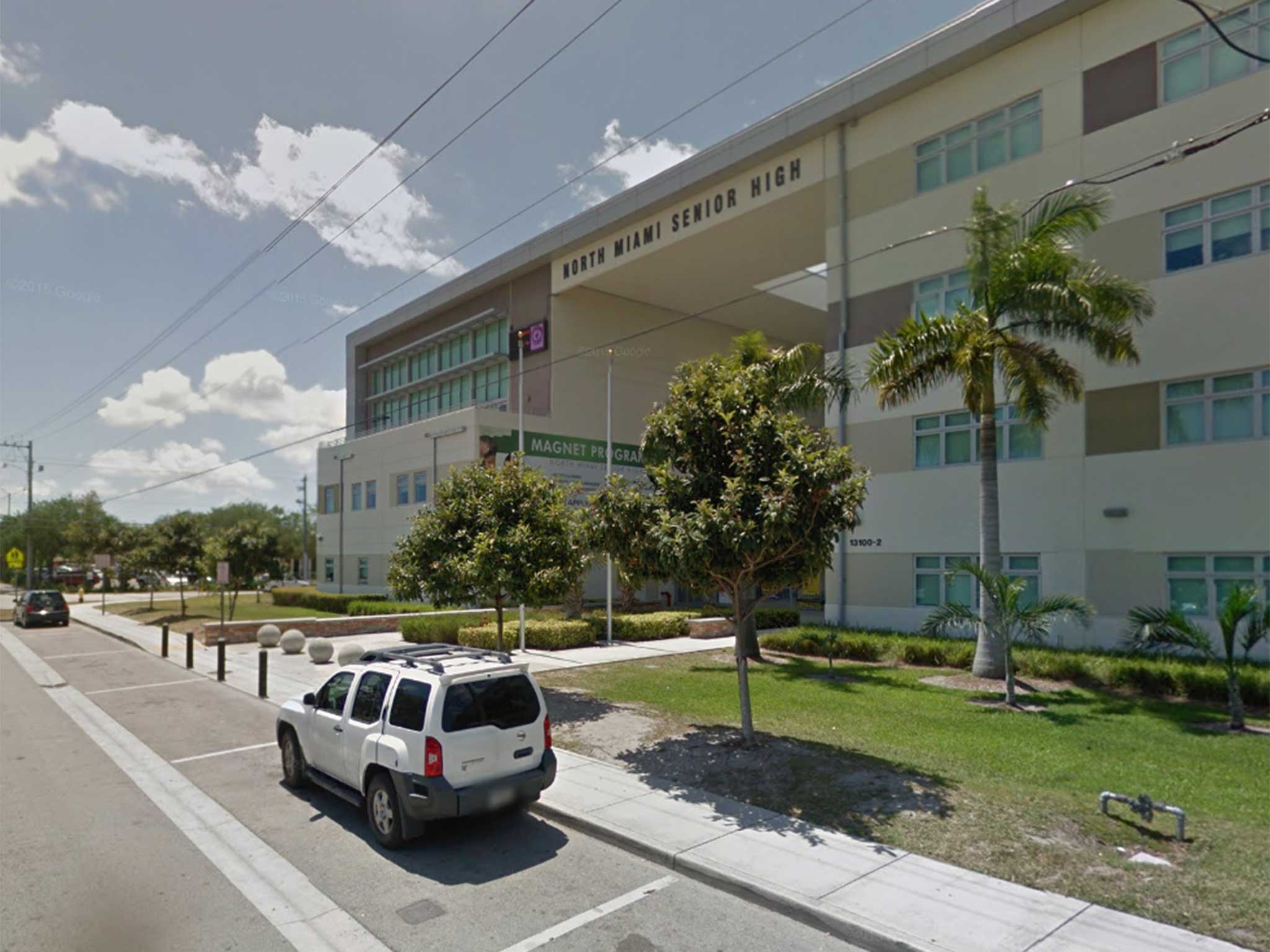 The pupils attended North Miami Senior High