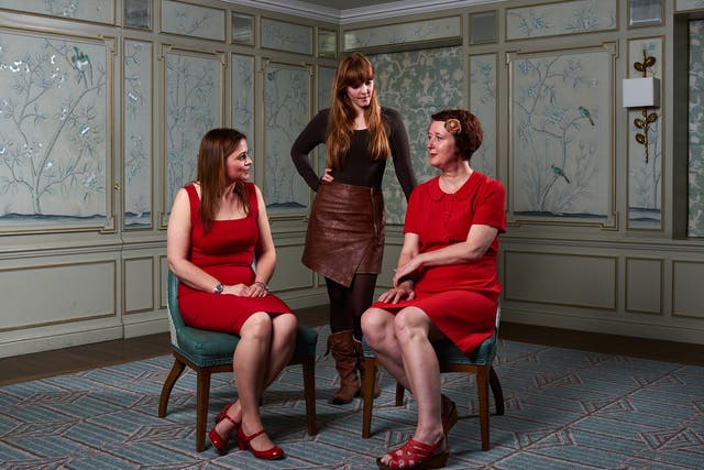 Generation game  Shortlisted authors (from left) Carys Bray, Emma Healey and Claire Fuller