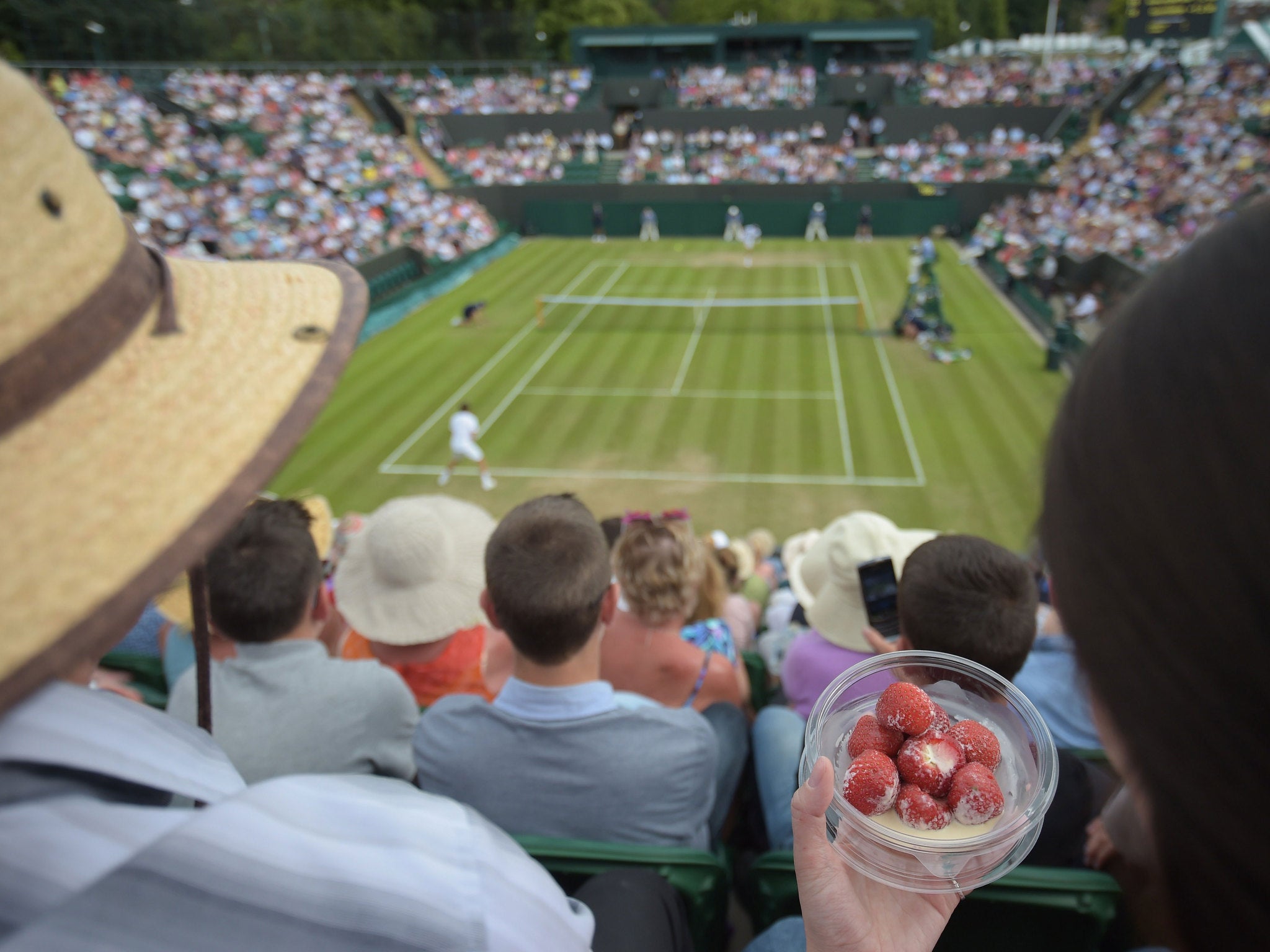 It's going to be a hot first week at Wimbledon