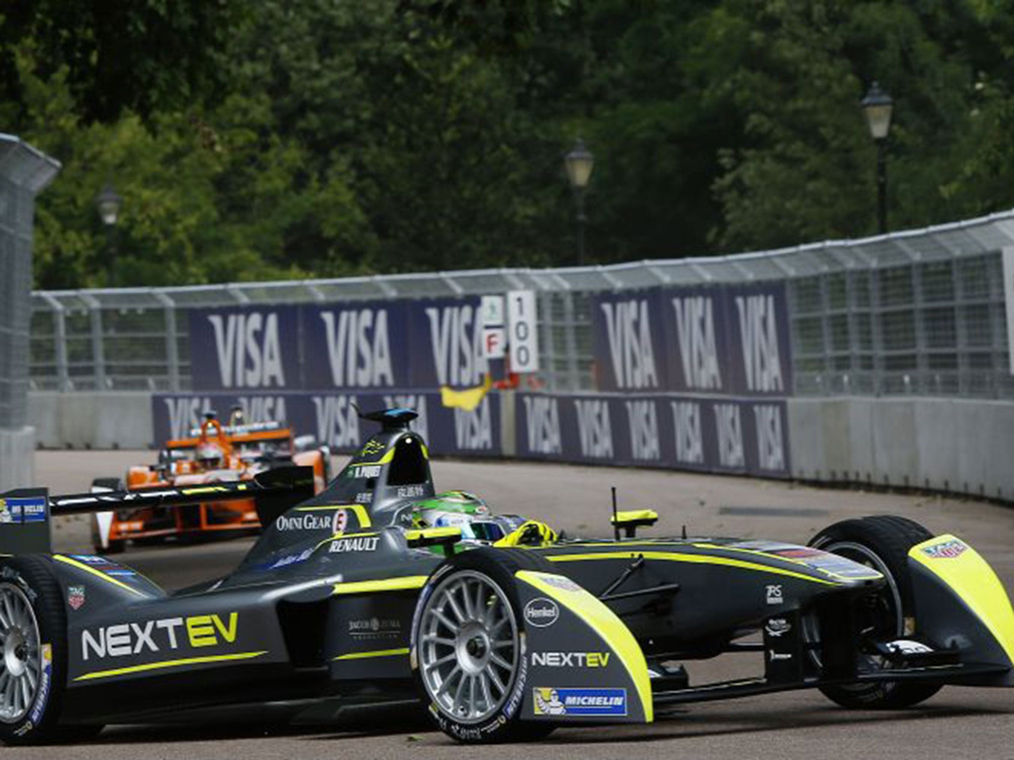 London Formula E ePrix, Battersea Park, London - 26 Jun 2015.