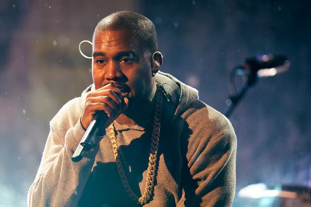 Kanye West is set to headline the Pyramid Stage from 22:15 this evening