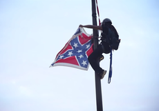 Activist arrested for removing Confederate flag in South Carolina