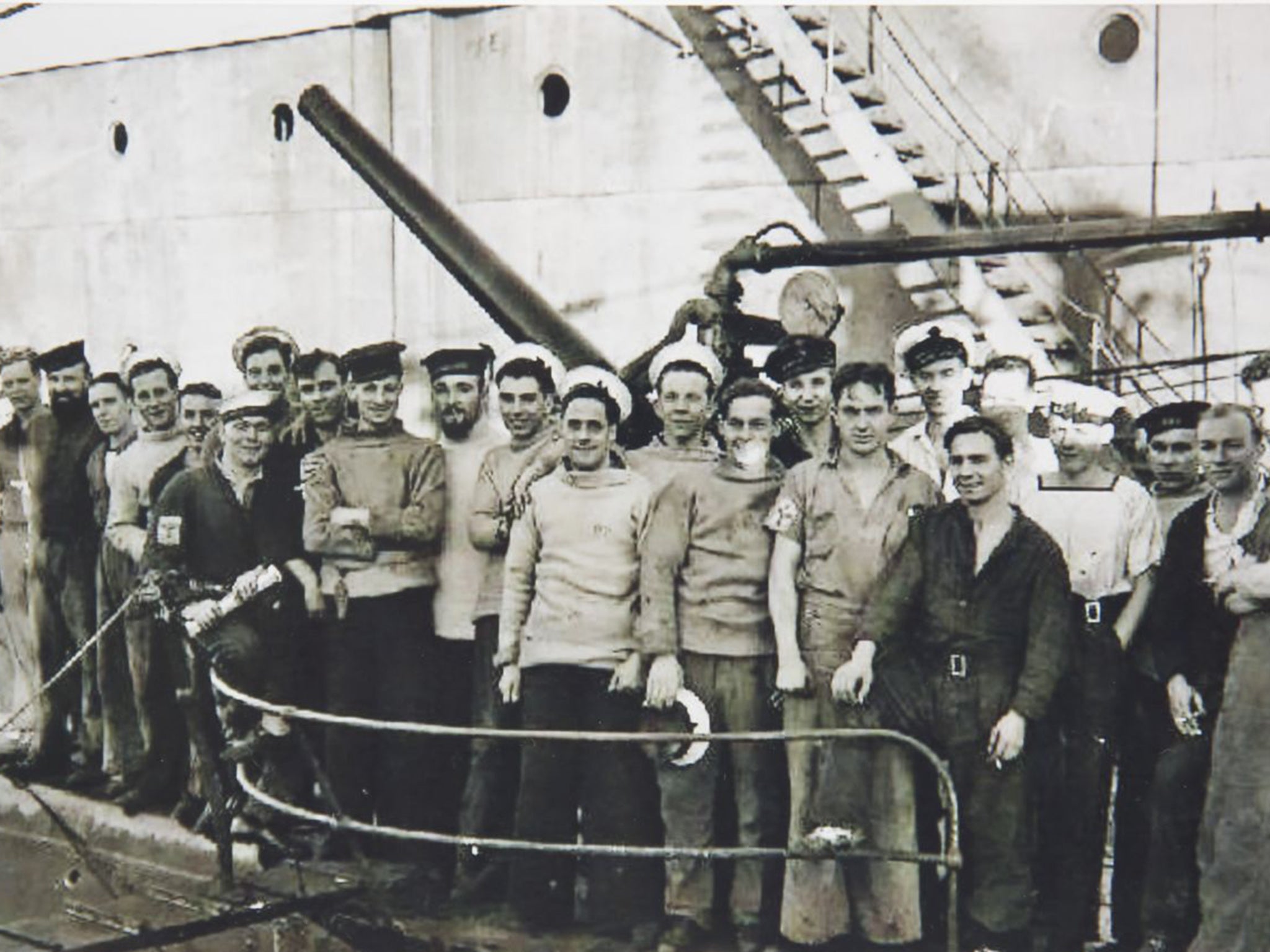 The crew of HMS Saracen